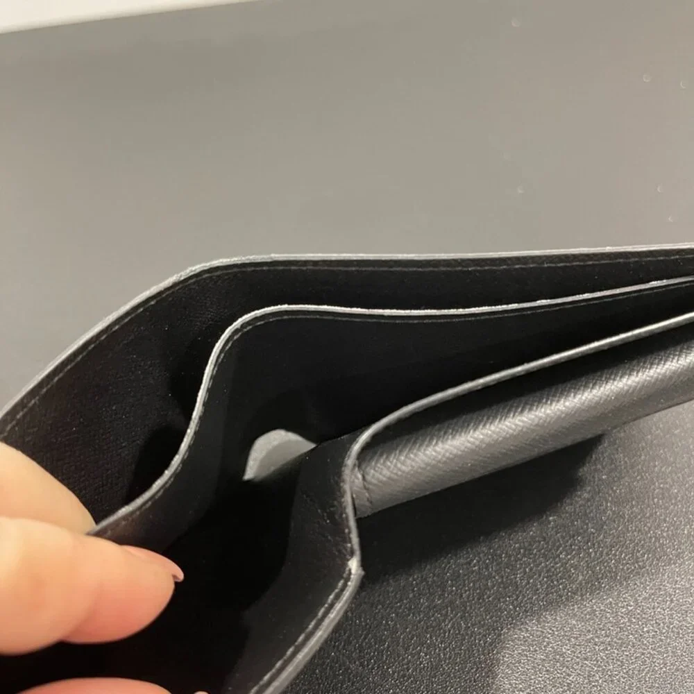 Louis Vuitton Monogram Eclipse Marco Wallet (JB1142)